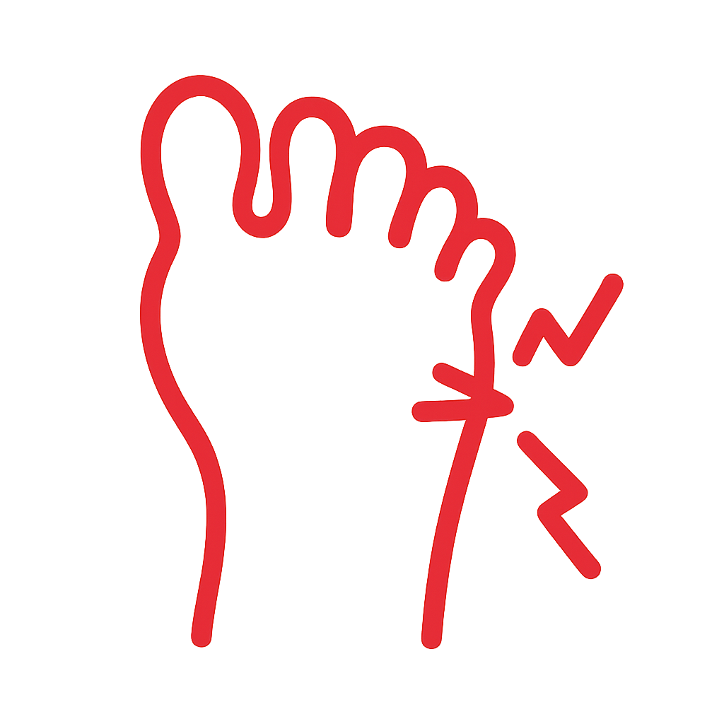 Geraeusch Zehe Icon
