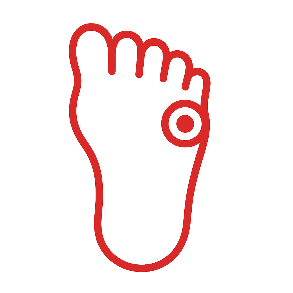 Hhnerauge Zehe Icon