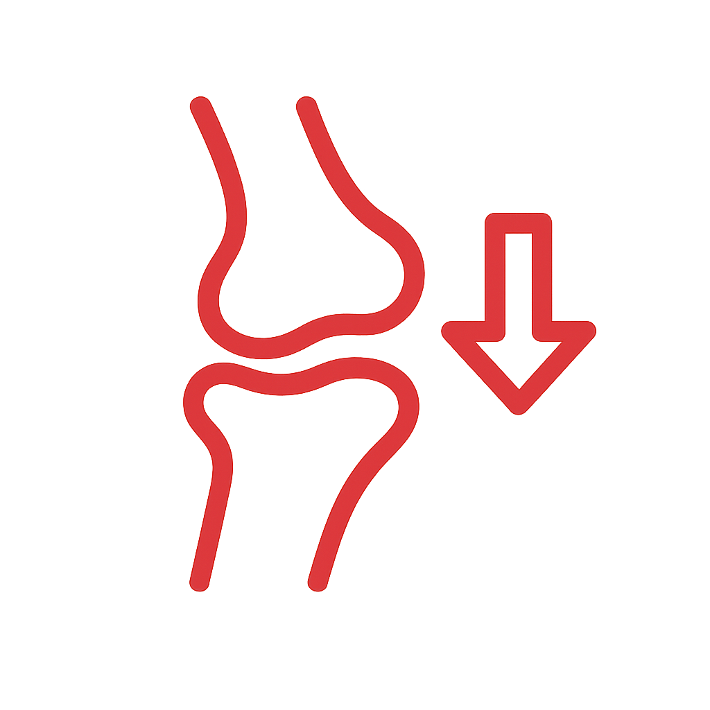Instabilität Knie Icon
