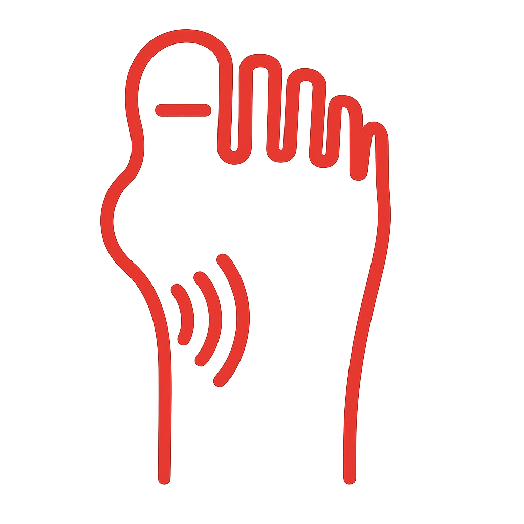 Reibung Fuß Icon