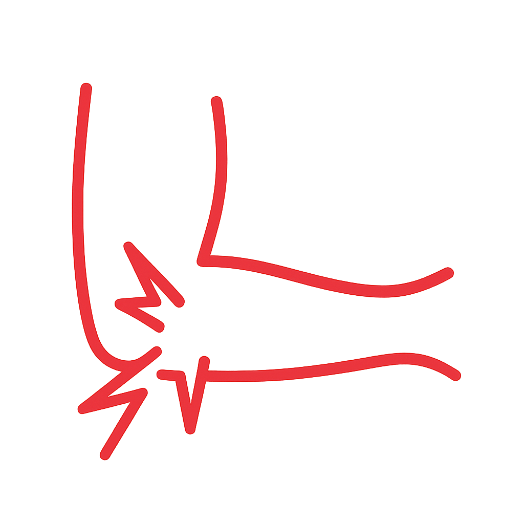 Schmerzen Ellenbogen Icon