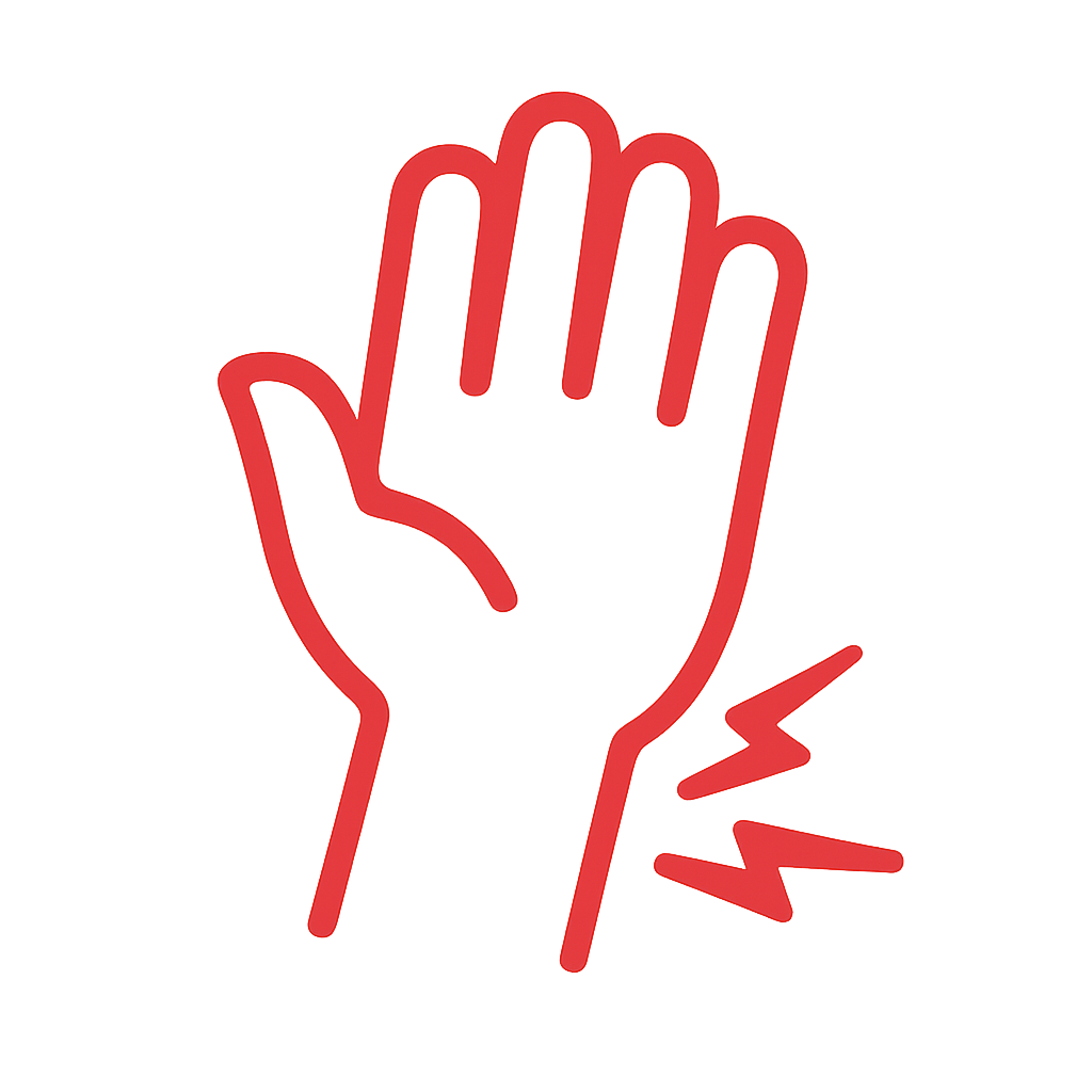 Bewegungseinschränkung Ellenbogen Icon