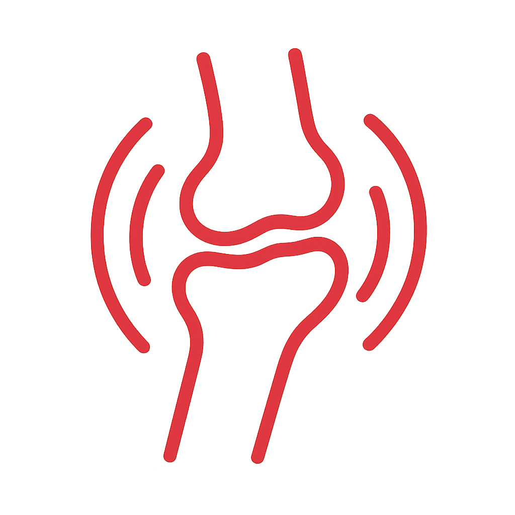 Schwellungen Knie Icon