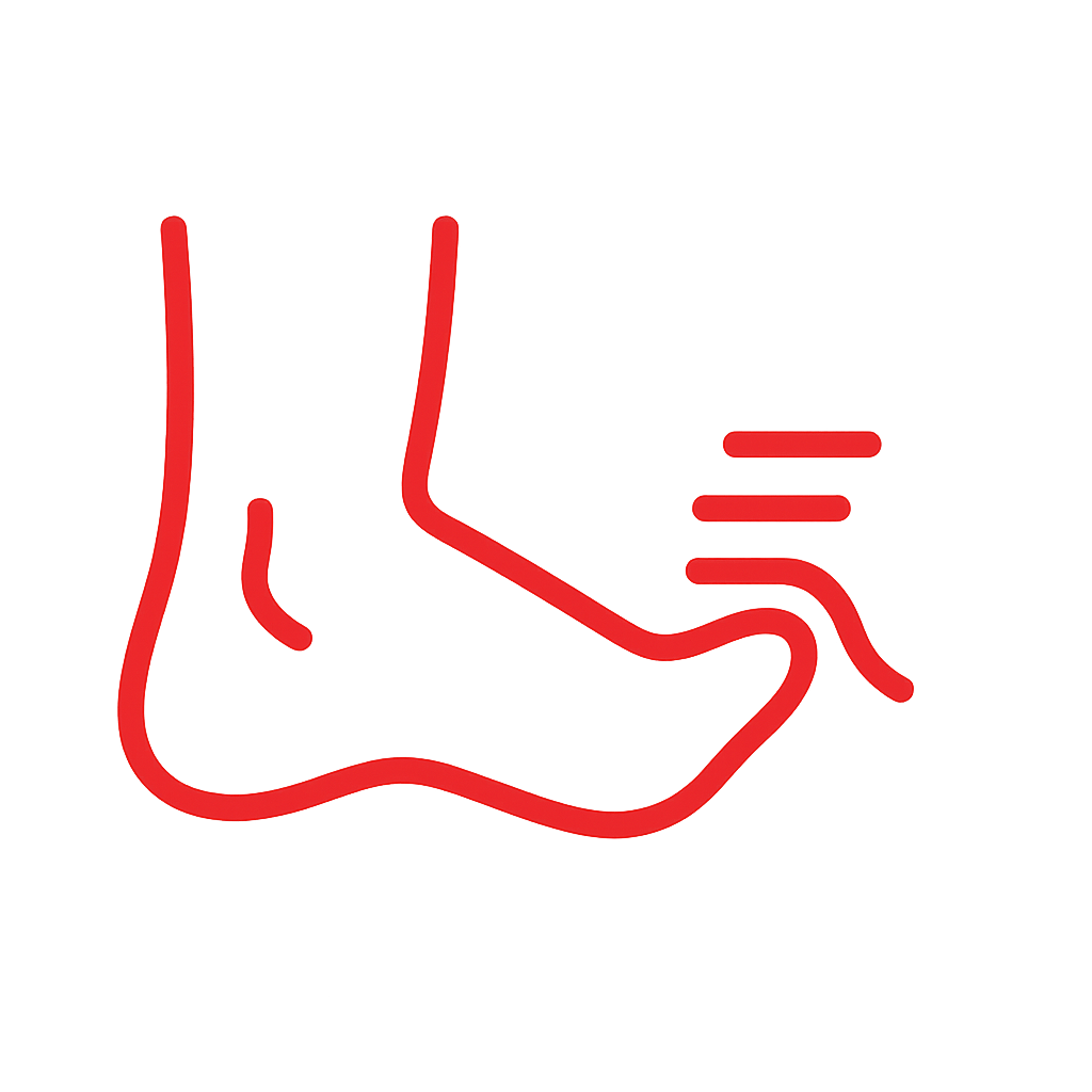 Siconsteifigkeit Zehe Icon