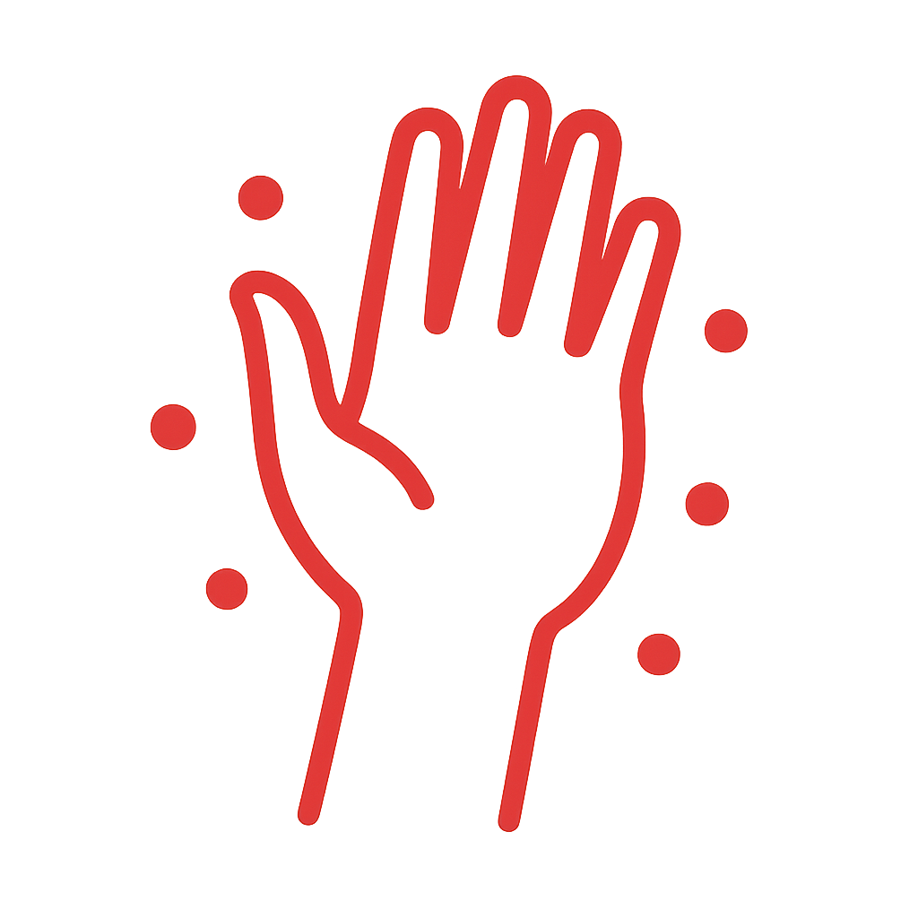 Taubheit Hand Icon